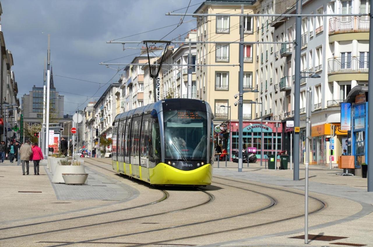 Melen Superbe Studio En Plein Centre Apartment Brest Exterior foto